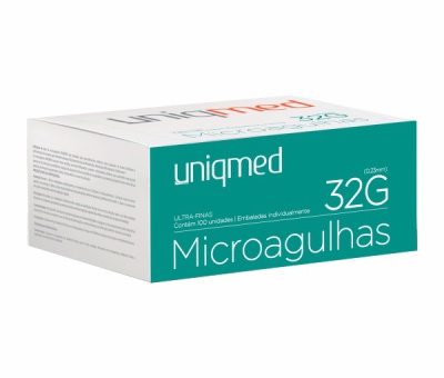 Microagulhas Uniqmed 32G 2